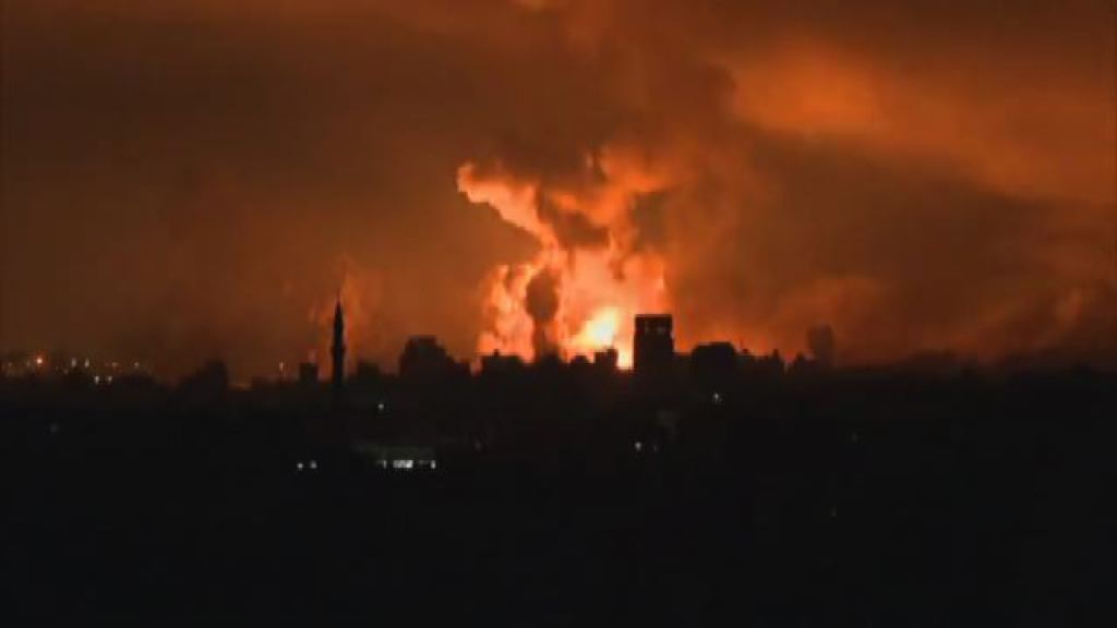 gaza,-i-bombardamenti-piu-violenti-dall’inizio-della-guerra